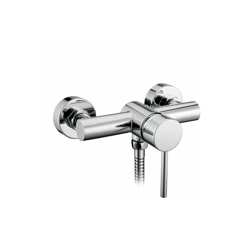 foto del prodotto topolenashop rubinetto miscelatore vasca da bagno per doccia 1 2 in acciaio inox ray 87389