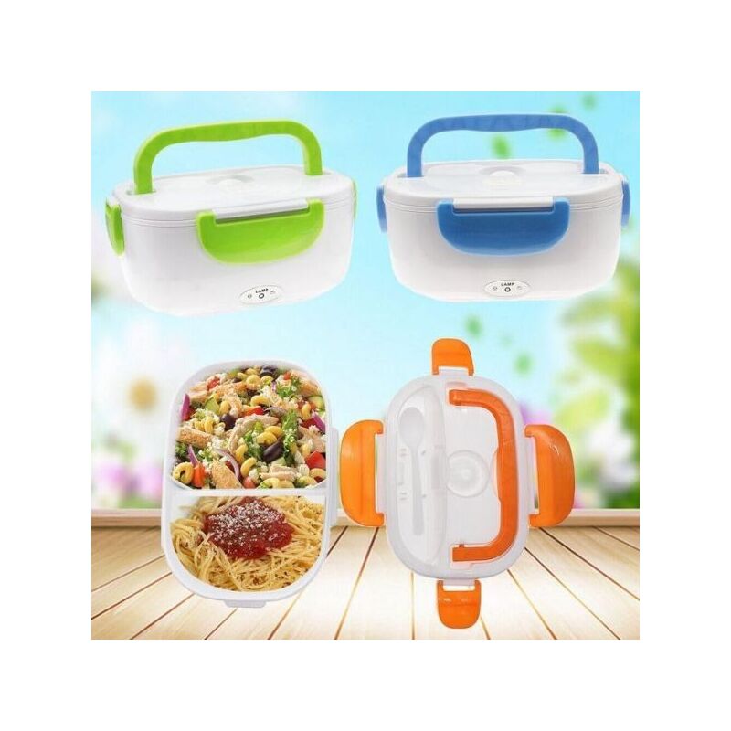 foto del prodotto topolenashop scaldavivande termico elettrico thermos per casa ufficio 220v porta pranzo