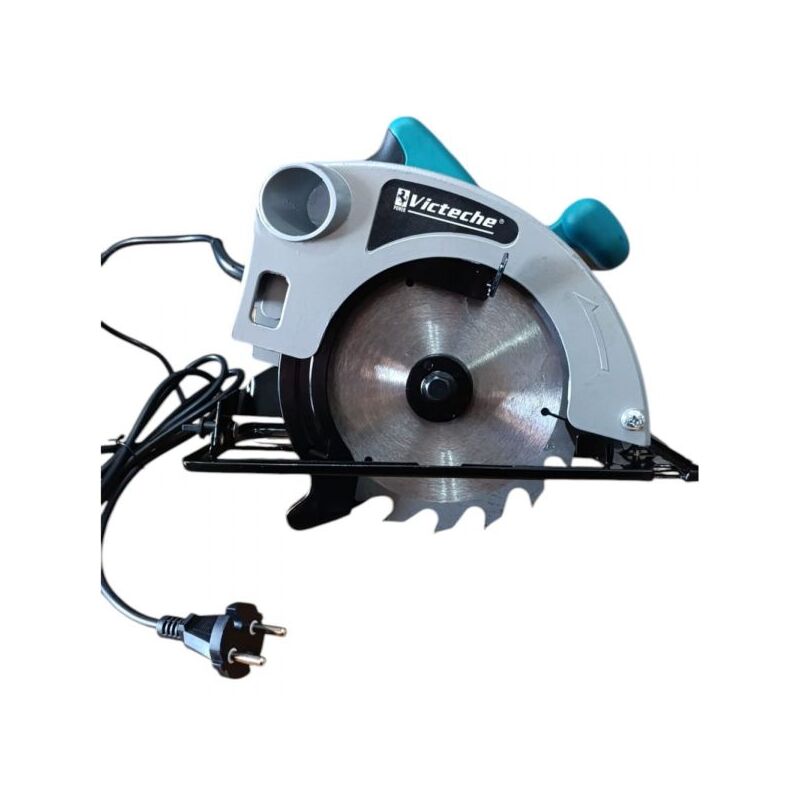foto del prodotto topolenashop sega circolare 1600w a immersione per legno taglio regolabile da 45 a 90 10601