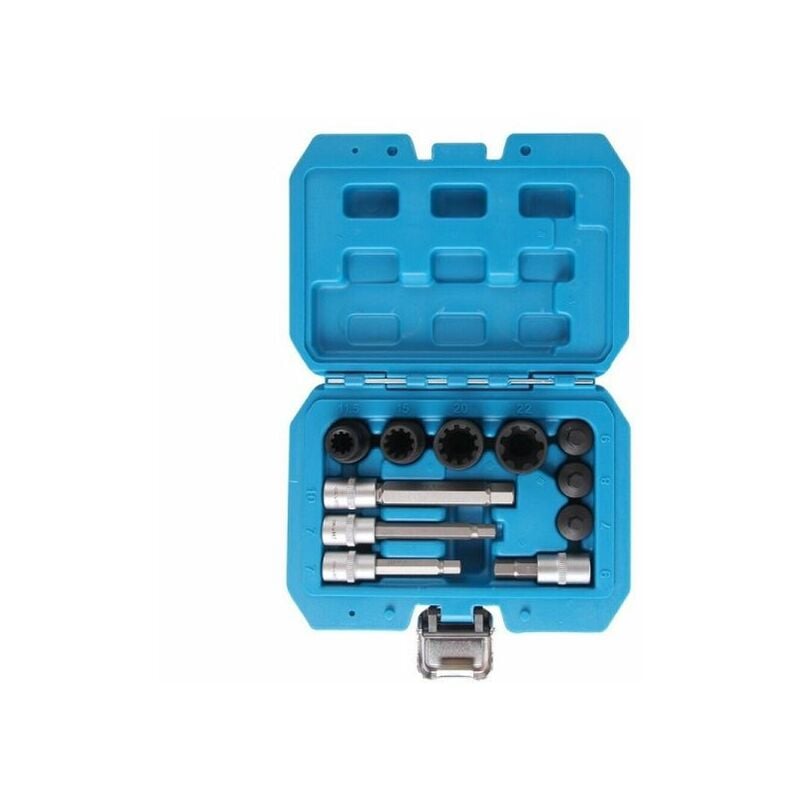 foto del prodotto topolenashop set 11 bussole smontaggio montaggio pinze freni per mercedes 3 8 1 2 21478