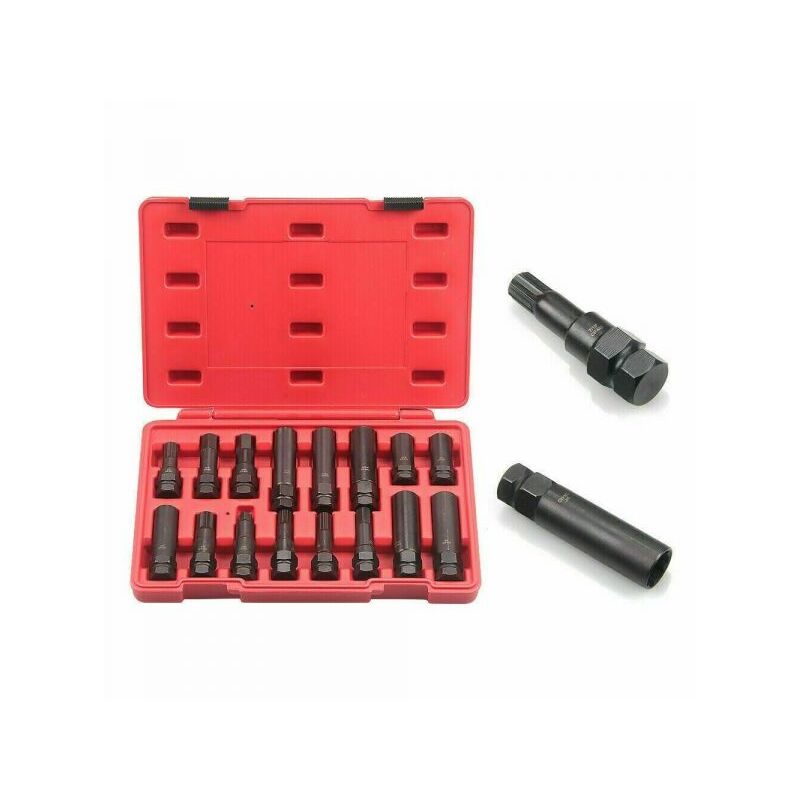 foto del prodotto topolenashop set 16 chiavi smontaggio montaggio dadi bulloni sicurezza antifurto ruote auto