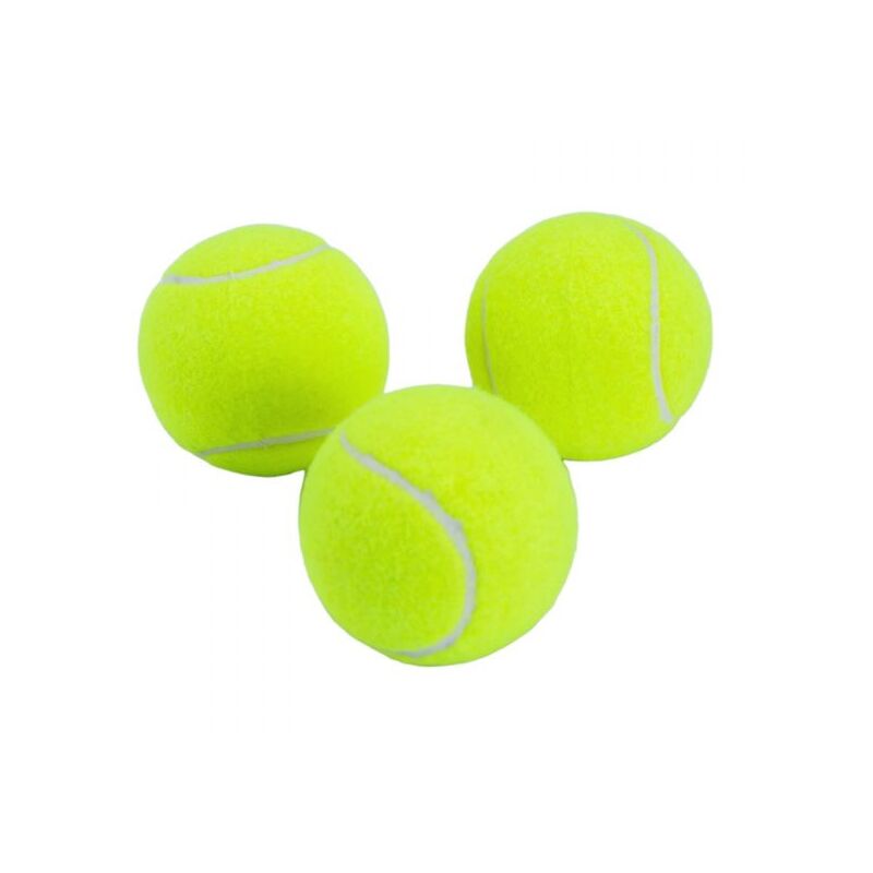 foto del prodotto topolenashop set 3 palle da tennis gialle padel gioco per animali allenamento racchetta 06488