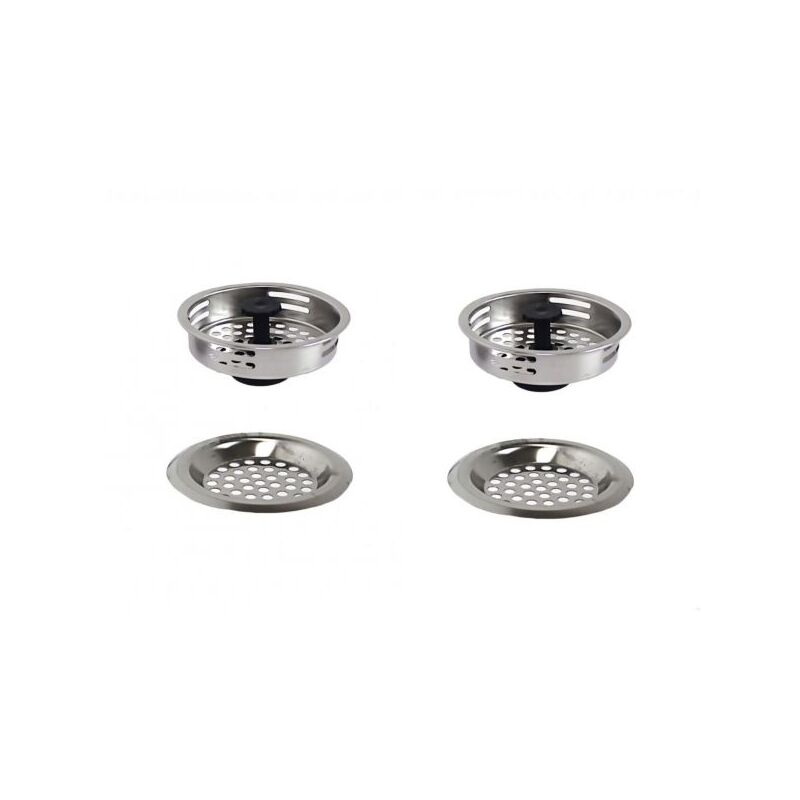 foto del prodotto topolenashop set 4 tappi per lavello da cucina 8.3cm con filtro di scarico per lavello 10400