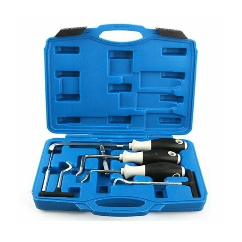 foto del prodotto topolenashop set 6 attrezzi ganci per la rimozione guarnizioni anelli o ring paraolio hy63631