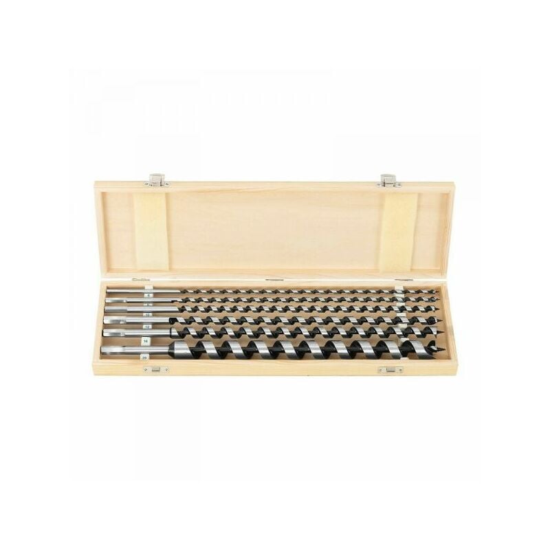 foto del prodotto topolenashop set 6 punte per trapano tassellatore puntale trivella autofilettante legno 460mm