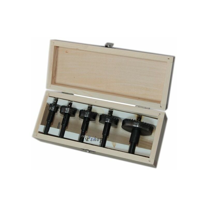 foto del prodotto topolenashop set di 5 frese a tazza hss denti in metallo duro da 18 30 32 35 55mm per ferro