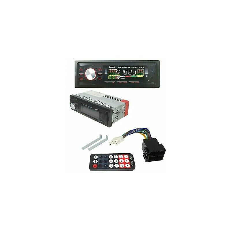 foto del prodotto topolenashop stereo auto bluetooth autoradio 4x60w aux mp3 usb sd radio fm viva voce mod.5008