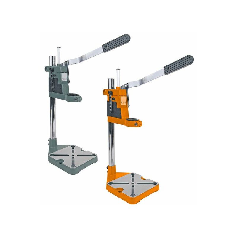 foto del prodotto topolenashop - supporto a colonna per trapano officina professionale regolabile acciaio 43 mm