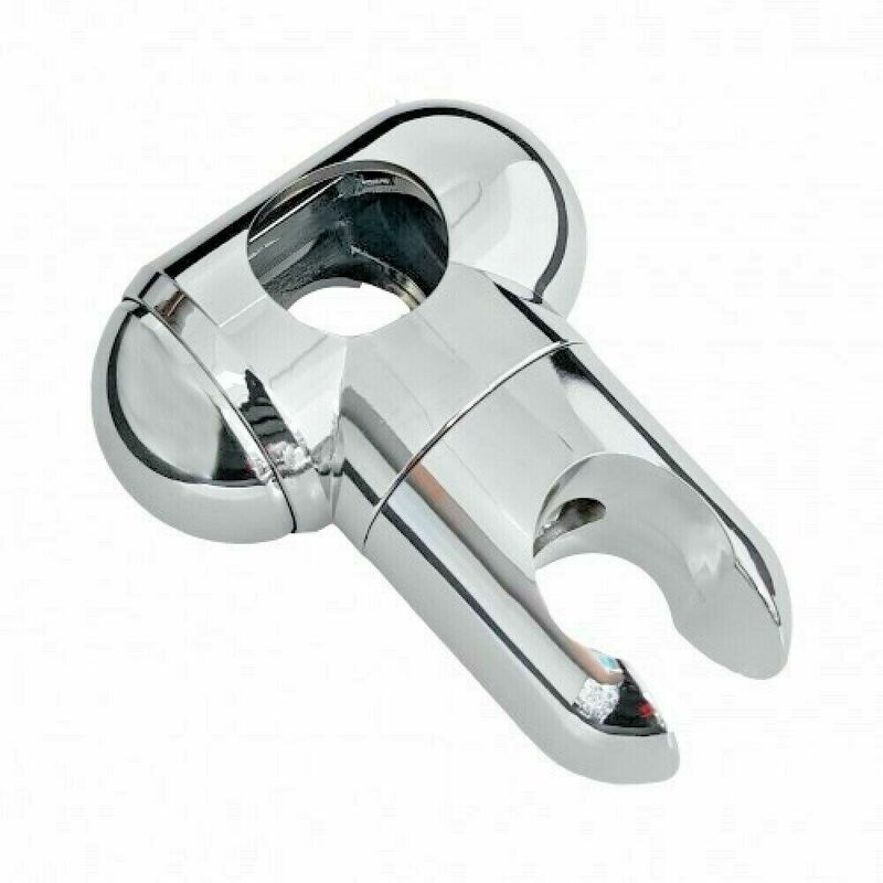 foto del prodotto topolenashop supporto doccetta scorrevole per asta saliscendi diametro 25mm art.79354