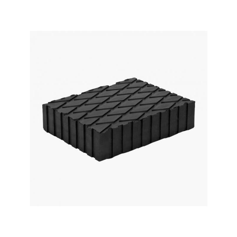 foto del prodotto topolenashop tamponi in gomma per ponte sollevatore blocchi spessori per ponti 160x120x50mm