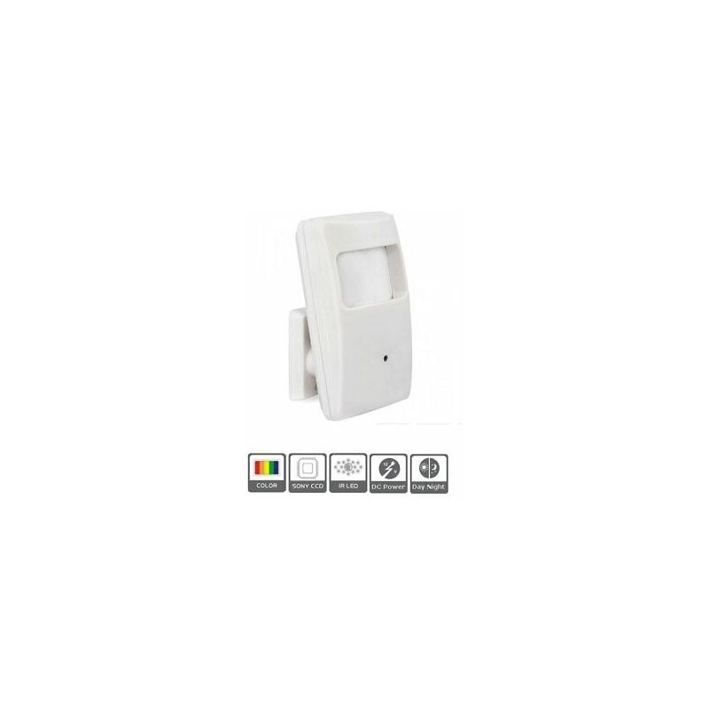 foto del prodotto topolenashop telecamera ahd spy nascosta in sensore allarme movimento pir 1000 tvl 1.3mp