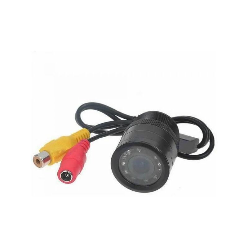 foto del prodotto topolenashop telecamera retromarcia posteriore incasso retrocamera auto camper suv 9 led