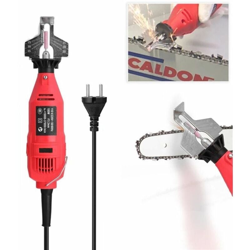 foto del prodotto topolenashop trapano affilacatene elettrico catena motosega affila catena 3000rpm 07326