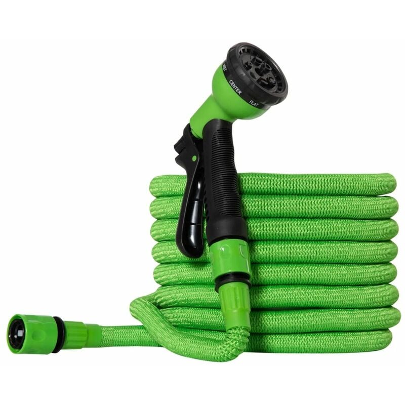 foto del prodotto topolenashop tubo da giardino estensibile allungabile pistola pompa annaffiatore fino a 22m
