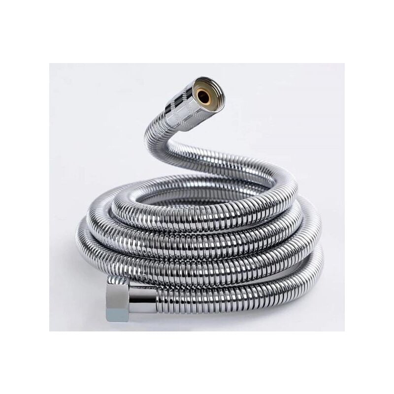 foto del prodotto topolenashop tubo flessibile per doccia 1,80 mt anti attorcigliamento standard g1 2 69223