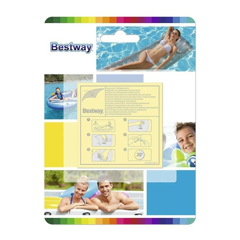 foto del prodotto toppa riparazione strong 10pz bestway