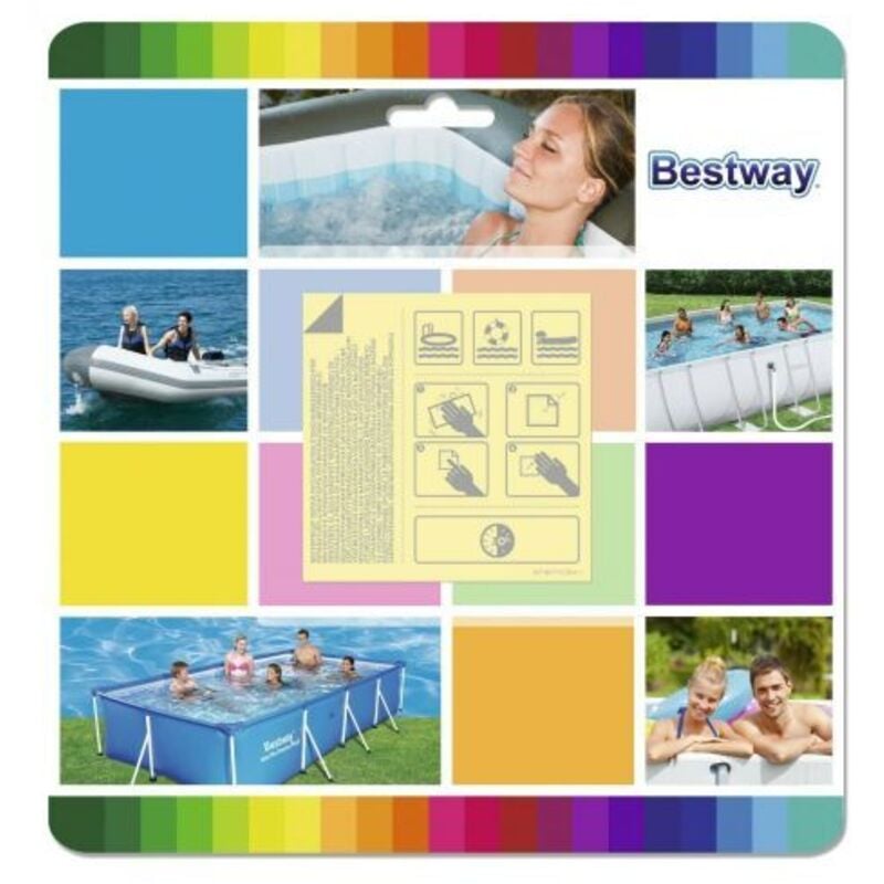 foto del prodotto toppe di riparazione per piscine 10 pz. resistenti all acqua