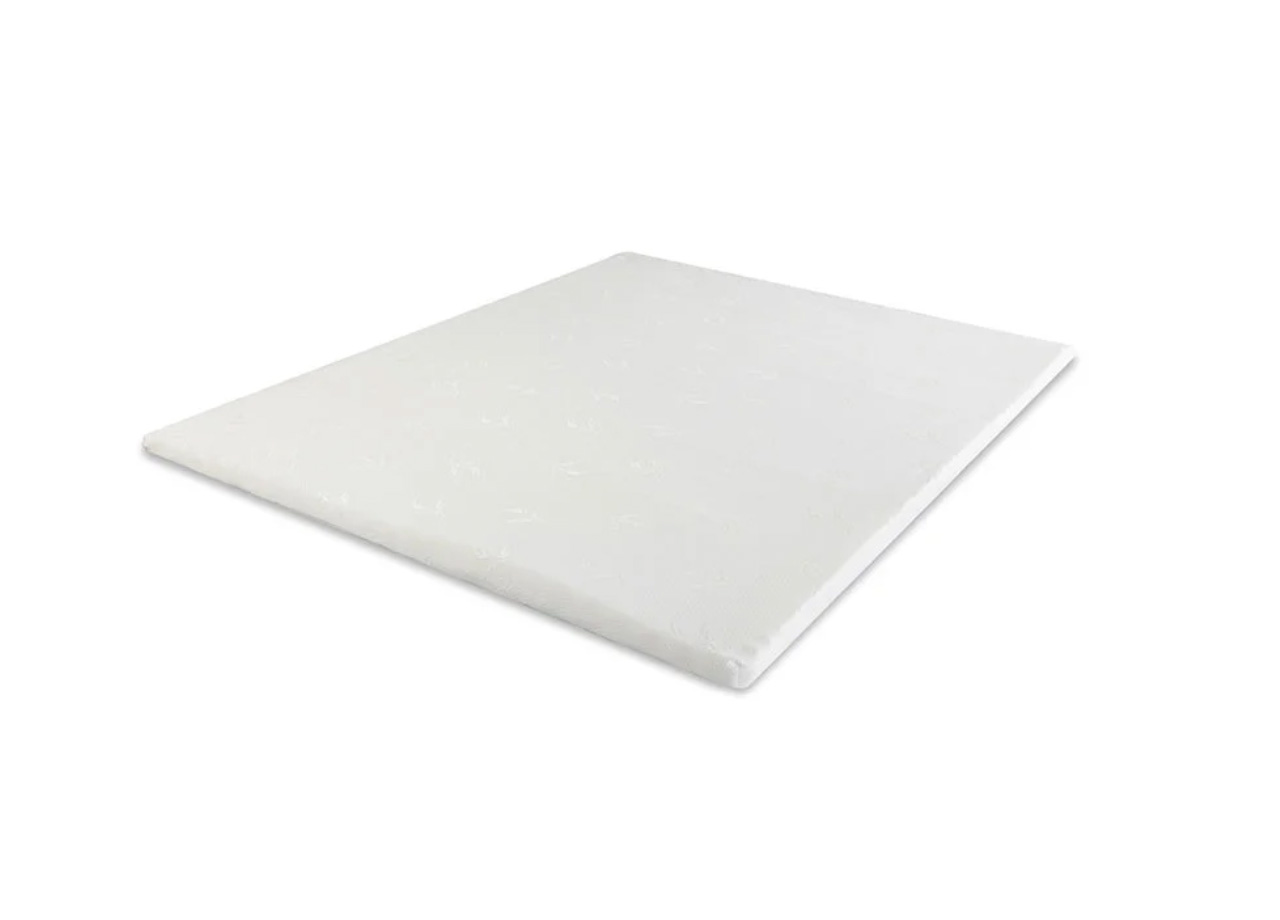 foto del prodotto topper memory materasso sfoderabile con elastici agli angoli 7 zone altezza 4cm - piazza e mezza - altezza 4cm
