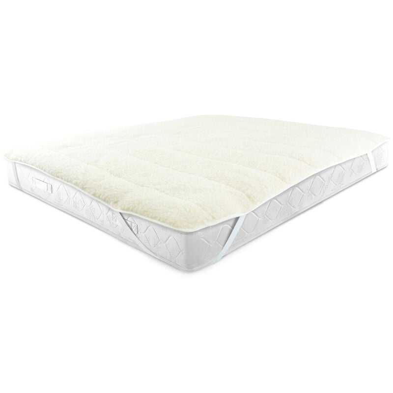 immagine 0 del prodotto topper rinnova materassoimbottito double face microfibra con lana, misurasingolocoloretopper