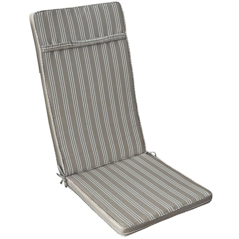 foto del prodotto toppy cuscino alto con doppia cucitura idrorepellente a righe