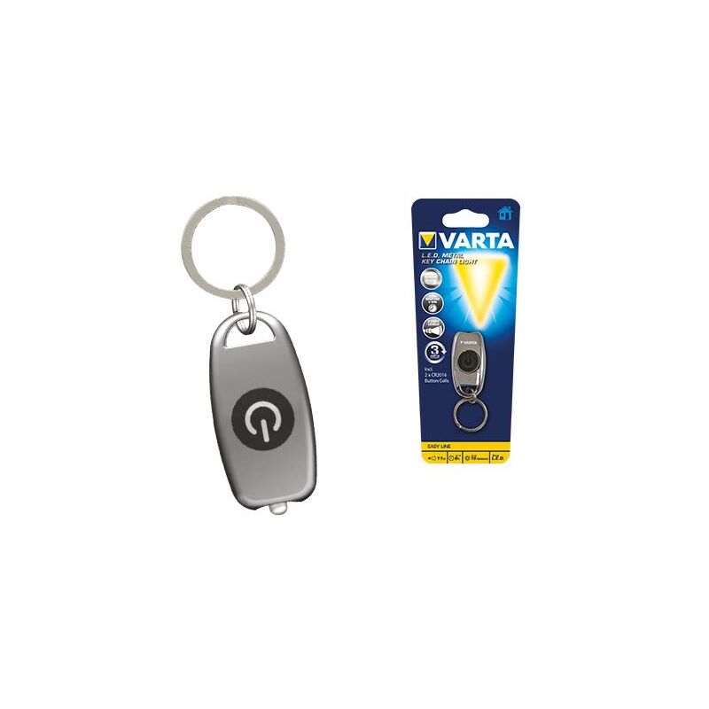 foto del prodotto torce varta metal key chain 16603