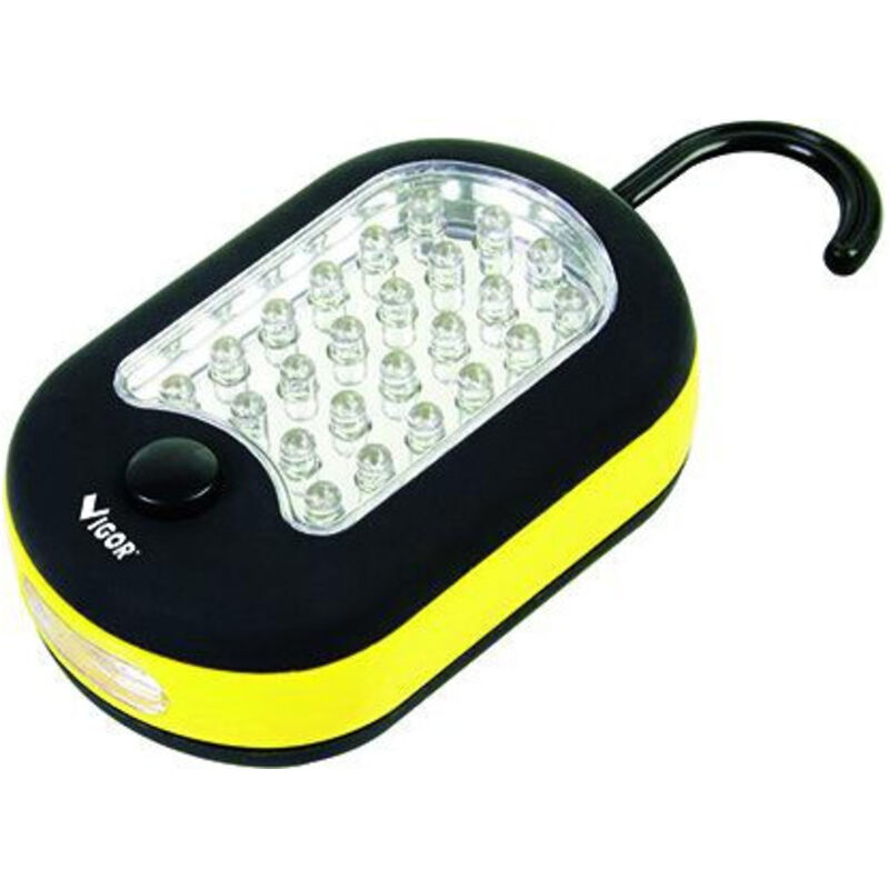 foto del prodotto torce vigor led oval c gancio led 27 conf. 5pz