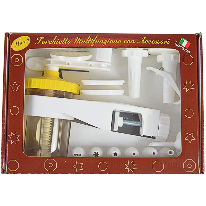 foto del prodotto torchietto per passatelli multifunzione con accessori elettro center