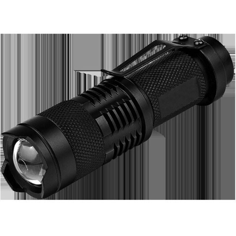 foto del prodotto torcia 1 led xpe 140lm nera con clip