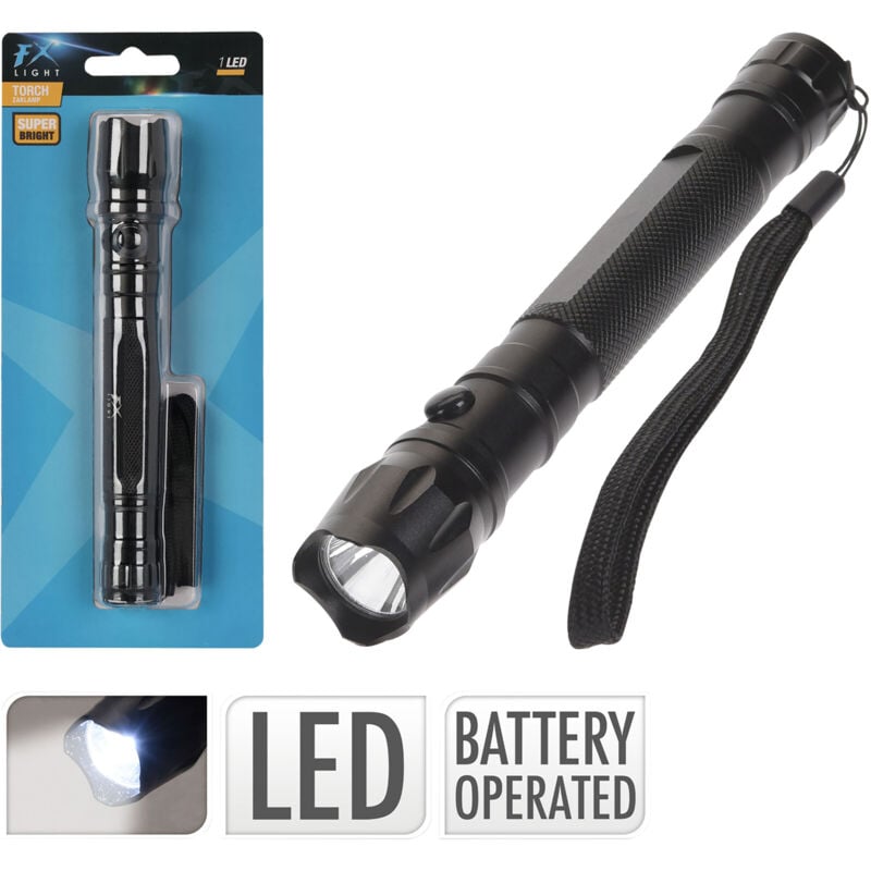 foto del prodotto torcia 16 cm 80 lumen led fx light