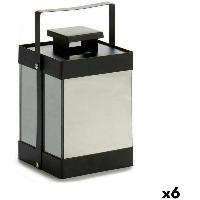foto del prodotto torcia a led nero specchio 12,5 x 18,5 x 12,5 cm 6 unit 