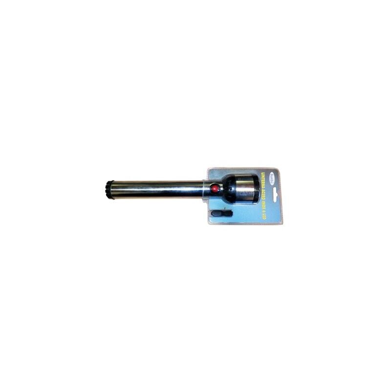 foto del prodotto torcia bamboo in acciaio inox 6 led 3 batterie d3gra.best114