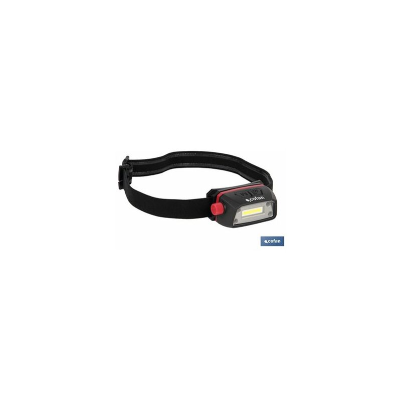 foto del prodotto torcia cob led head 5 w 6500 k usb