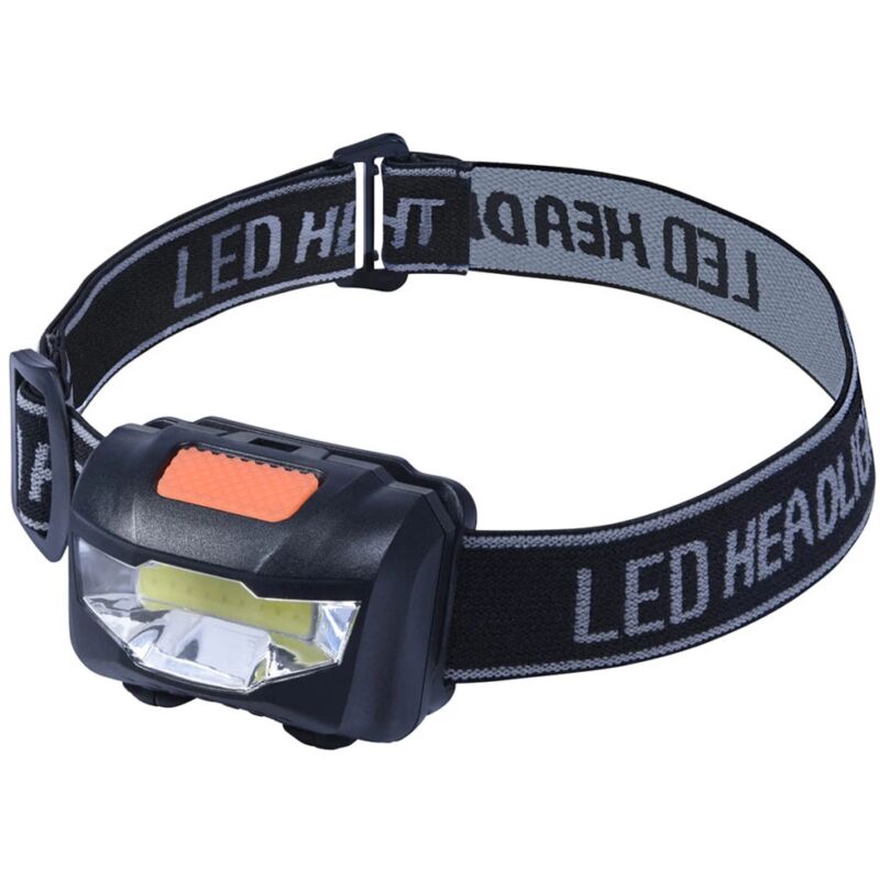 foto del prodotto torcia con led cob frontale, 3 modalit , 120 lumen