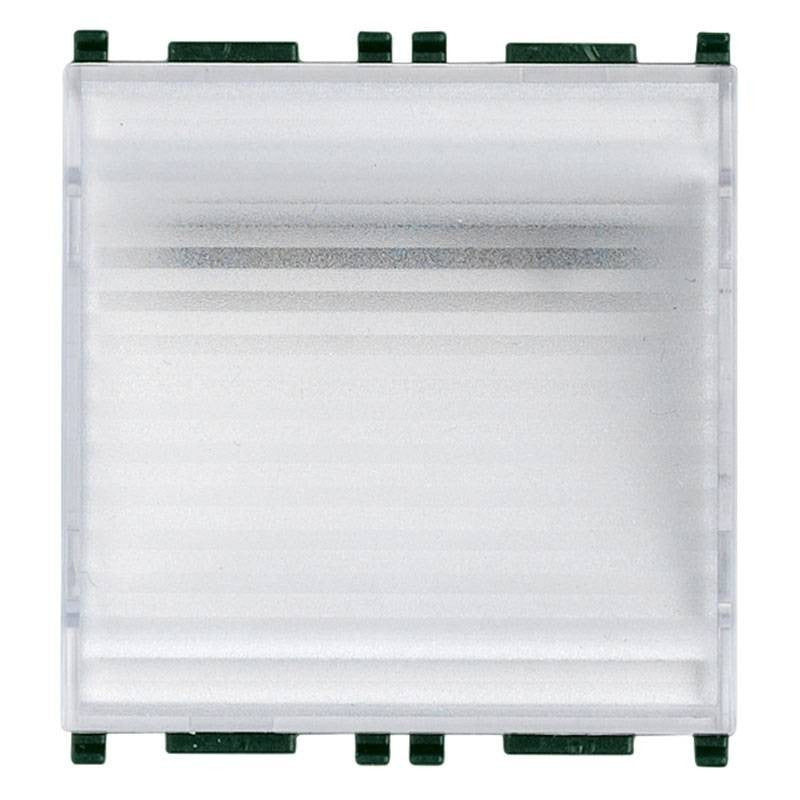 foto del prodotto torcia di emergenza vimar plana ausiliaria e comandabile 2 moduli 14397