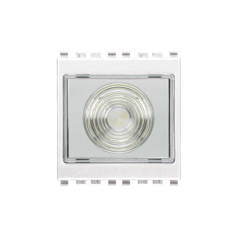 foto del prodotto torcia elettronica portatile di emergenza 230v bianca eikon vimar 20395.b