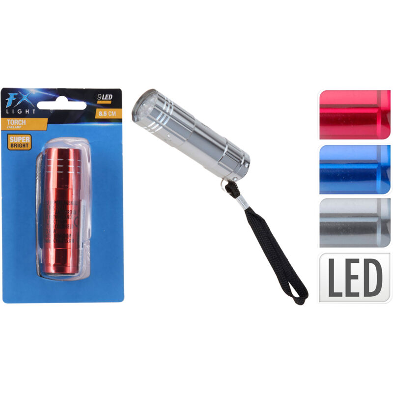 foto del prodotto torcia in alluminio 16 cm 80 lumen fx light