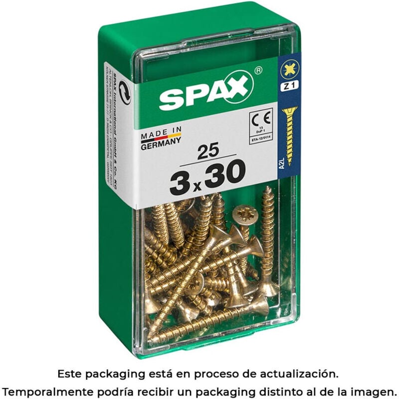 foto del prodotto torcia in legno inossidabile fralatnx30 testa piatta fralatnx30mmfralatn scatola 25 unit 