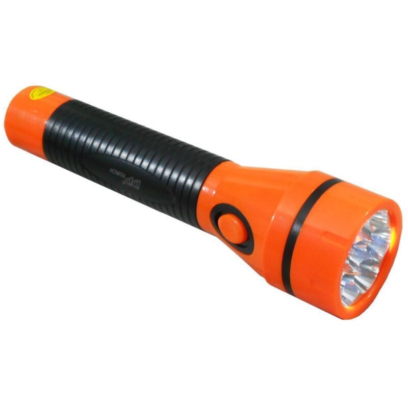 foto del prodotto torcia lampada emergenza a led ricaricabile portatile caccia pesca con 7 led - - trade shop traesio