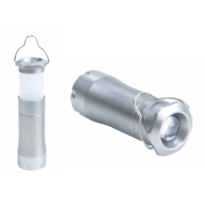 foto del prodotto torcia lanterna a led 2 in 1
