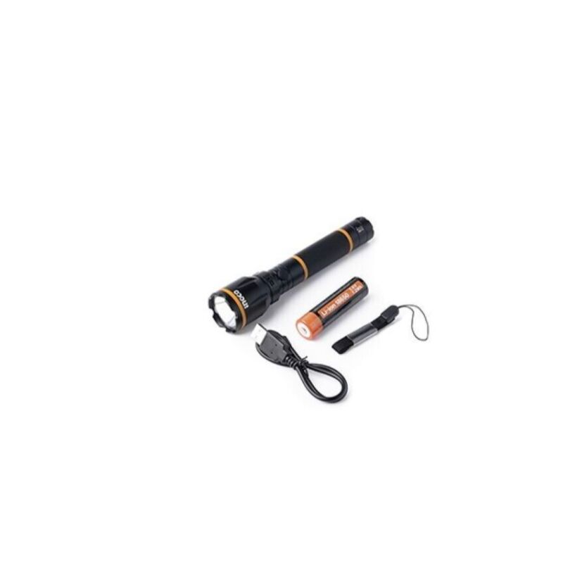 foto del prodotto torcia led 400 lumen ingco lega in alluminio aeronautico 6n01 t6 professionale