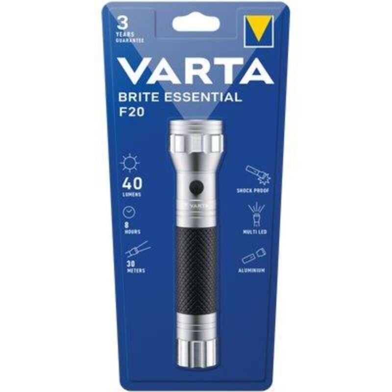 foto del prodotto torcia led brite essential varta led 19 2xmezza torcia c escluse 1 pezzo