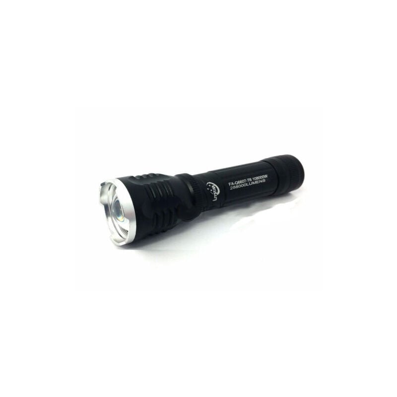 foto del prodotto torcia led luce bianca 108000 w ricaricabile waterproof supporto bici zoom faq6