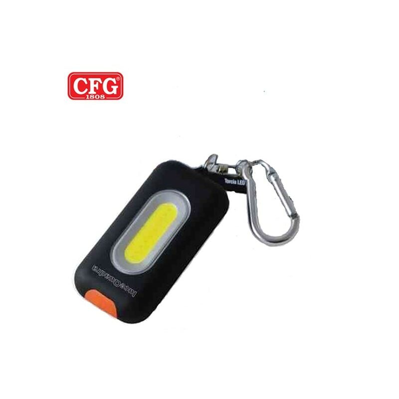 foto del prodotto torcia led portachiavi