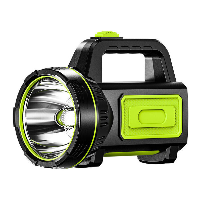 foto del prodotto torcia led ultra potente usb ricaricabile 135000 lumen 6000mah con luce laterale torcia impermeabile ad alta potenza per escursionismo di emergenza