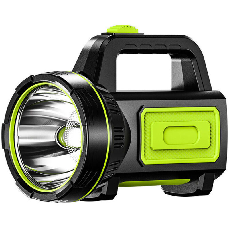 foto del prodotto torcia led ultra potente usb ricaricabile 135000 lumen 6000mah con luce laterale torcia impermeabile ad alta potenza per escursionismo di emergenza caccia in campeggio