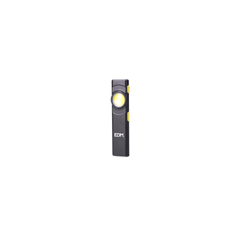 foto del prodotto torcia led ultra slim con 8 modalit diverse e fino a 6 ore di autonomia 5w 4cct 500lm ip44 include batteria e accessori 