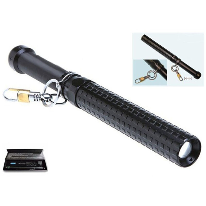 foto del prodotto torcia tattica militare 5000w 8800mah bl-b96 ricaricabile led con zoom + cono - - trade shop traesio
