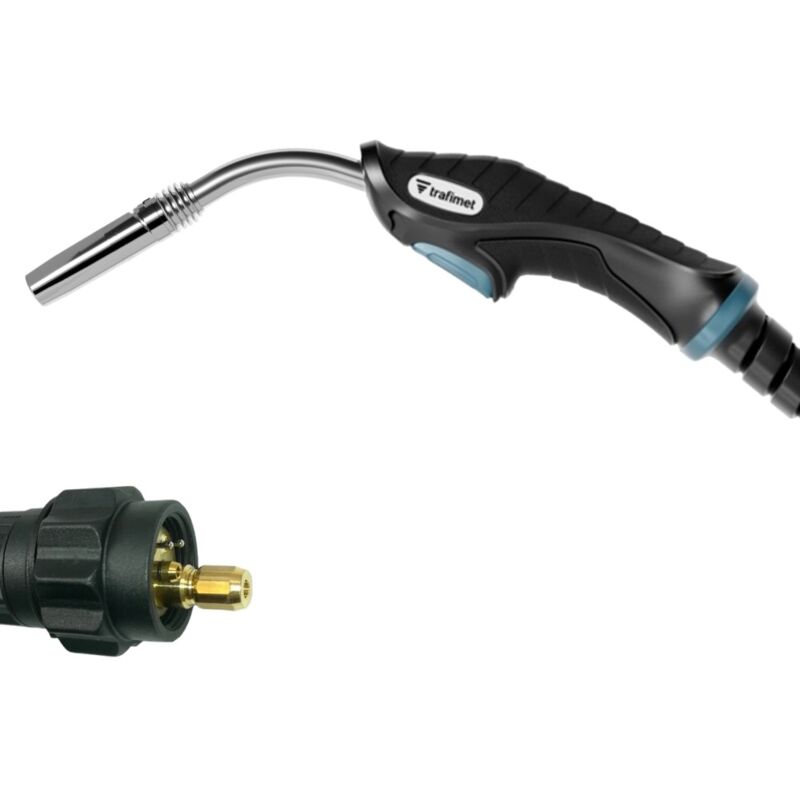 foto del prodotto torcia trafimet ergoplus 36 saldatrice mig mag 330a raffreddamento aria 4 mt