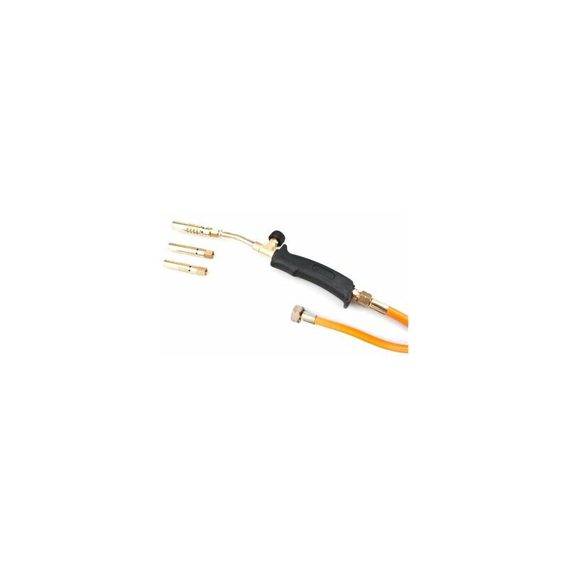 foto del prodotto torcia yregas senza grilletto con ugelli da 13 14 17 mm