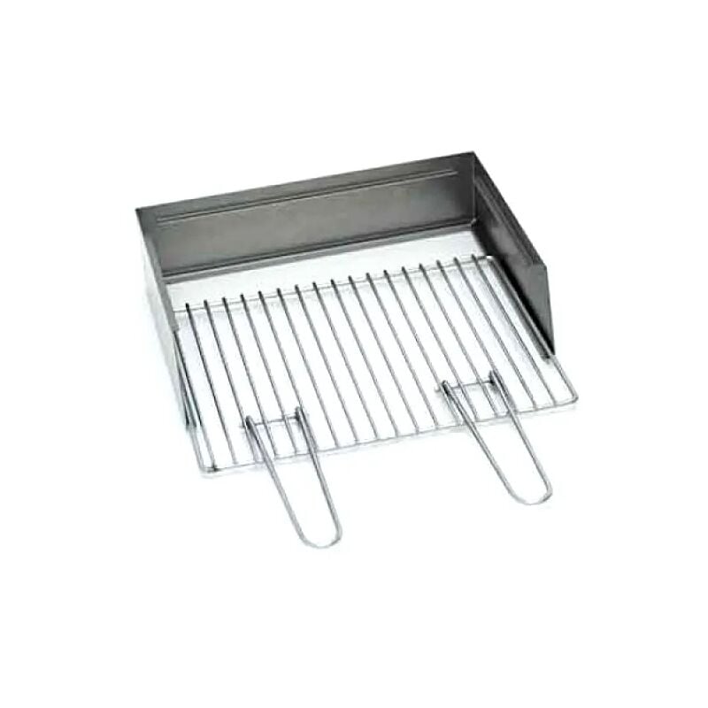 foto del prodotto torino kit barbecue paratia e griglia per torino grill 80 40 ferro alluminato
